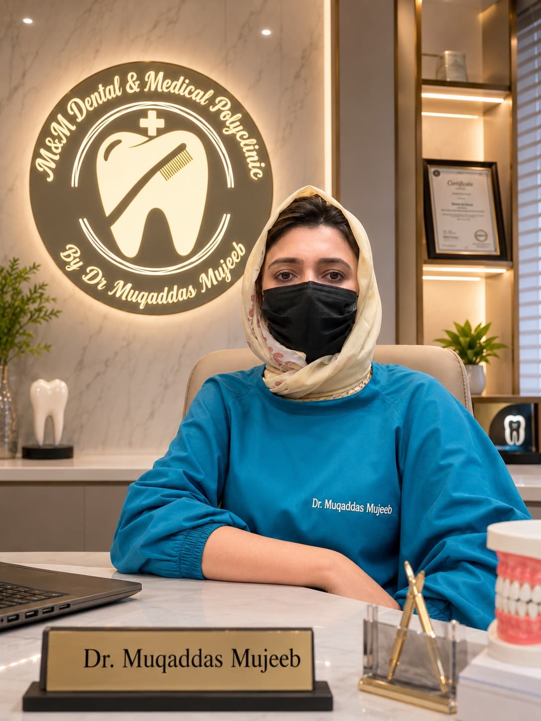 Dr. Muqaddas Mujeeb, Senior Dental & Cosmetic Surgeon